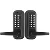 ANNFUZ Mechanical Keyless Entry Door Lock with Keypad,Double-Sided Keypad Lock