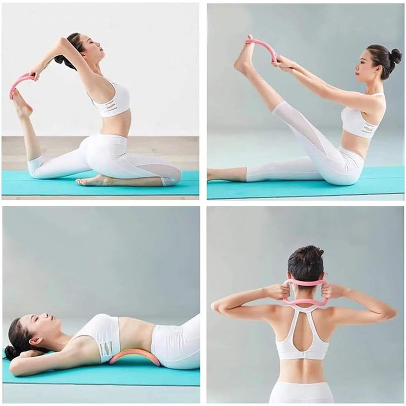 Yoga Ring for Leg Calves,Fitness Circle for Yoga, Pilates, and
