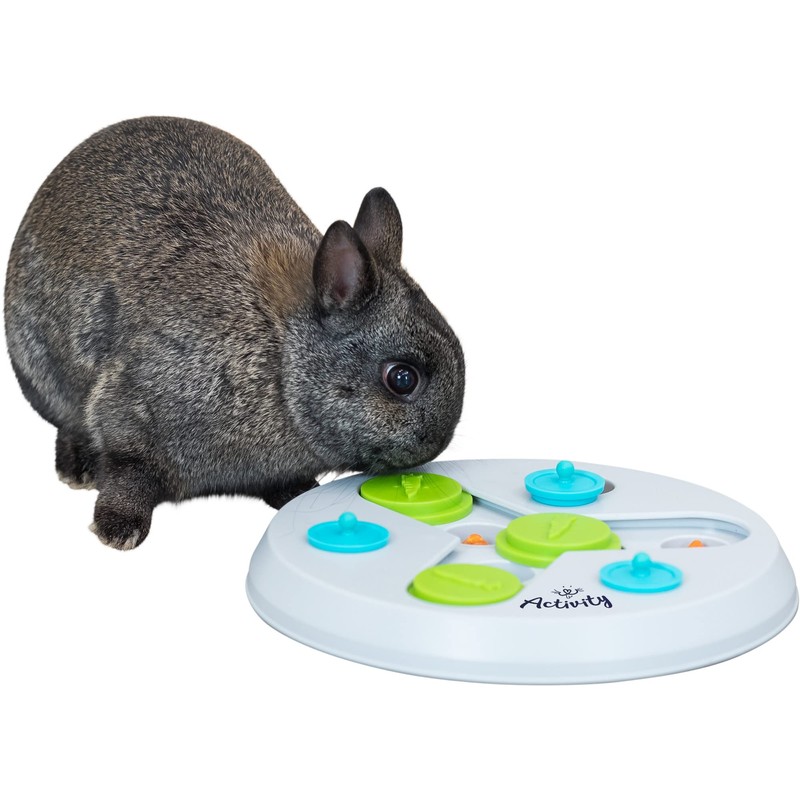 TRIXIE Rabbit Activity Slide and Fun Board, Strategy Game, Interactive