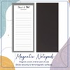 Utron 2 Pack Magnetic Notepads for Refrigerator, 100 Pages/Book Grocery