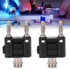 Spacnana Banana Plug Connector, 2PCS BNC Female to Dual Banana