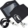 ID Card Case + Lanyard + Badge Holder Retractable Reel