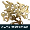 SUMMIT DOORWARE M1 Master Key Blanks in Premium Brass |