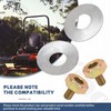 K5647-34312 K5651-34350 Mower Deck Blade Bolts, Blade Washers w/Dust Cover