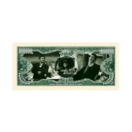 American Art Classics Set of 10 - Al Pacino Scarface Million Dollar Novelty Bill