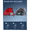 Nilight Taillight Assembly Compatible with 2006 2007 2008 Honda Civic