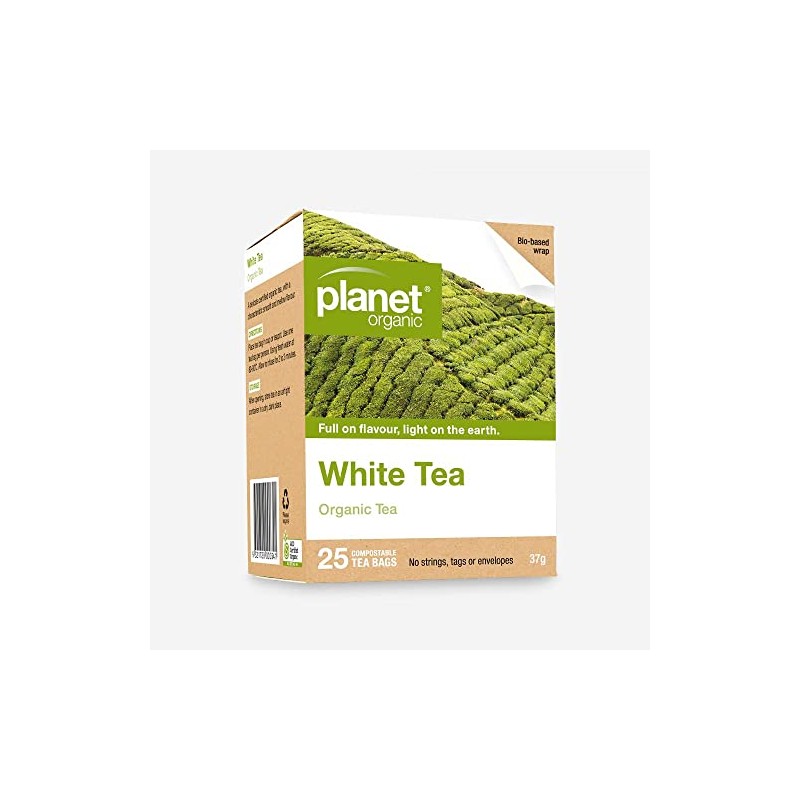 Planet Organic White Tea 25 Teabags