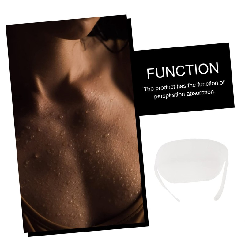 Beavorty 3sets Sweat Absorbing Sticker Pad Collar Pad for Men