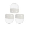TOVINANNA Portable Beauty Egg Storage Box 3pcs Dustproof Makeup Sponge