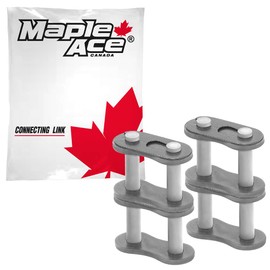 MAPLE ACE #40-2 Connecting Master Link for Roller Chain Double Strand (Qty 2)