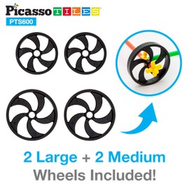 PicassoTiles 600pc Construction Toy Straw Building Set Children STEM Learning Interlocking Building Toys Creative Straw Connecting Builder Kits Early Education Kit for Kids Boys & Girls Ages 3+ PTS600