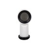 Cofan Connection Hose | 90° Angled Toilet Cuff | Includes