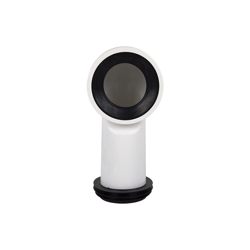 Cofan Connection Hose | 90° Angled Toilet Cuff | Includes