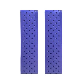 GD - Cinta de agarre de mano (morado), cinta de agarre para fortalecedor de agarre de mano, cinta antideslizante, sobreagarre, reduce el dolor y la recuperación de lesiones, juego de 2, longitud: 20.5 x 2.5 cm
