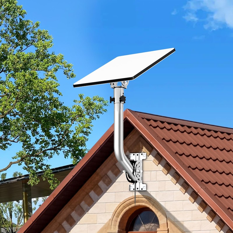 Starlink Mini Wall Mount, 12" J-Pole Mounting Bracket Kit for