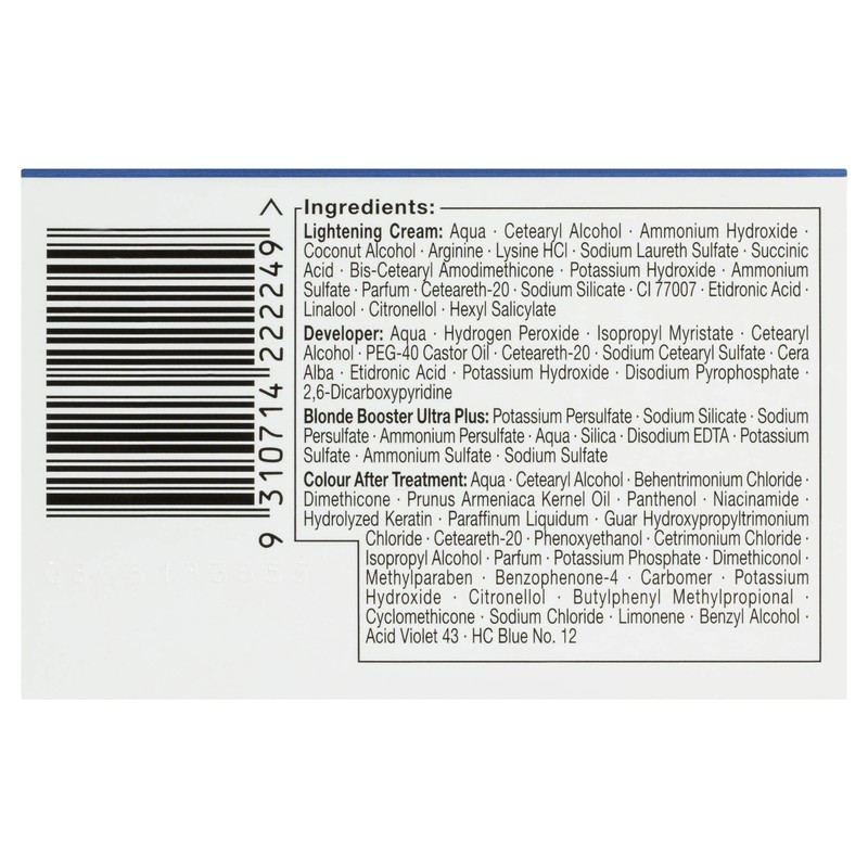 Schwarzkopf Nordic Blonde Permanent Hair Colour