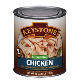 Keystone All Natural CannedChicken 28 Oz Can