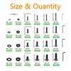 1715Pcs M2 M3 M4 M5 Screw Kit - 3D Printer