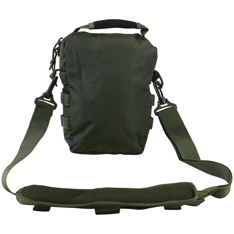 Kombat UK Unisex Hex-Stop Explorer Shoulder Bag, Olive Green, One