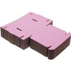 MEG4TEC Pack of 50 Satin Pink Mini C7 Pip Boxes
