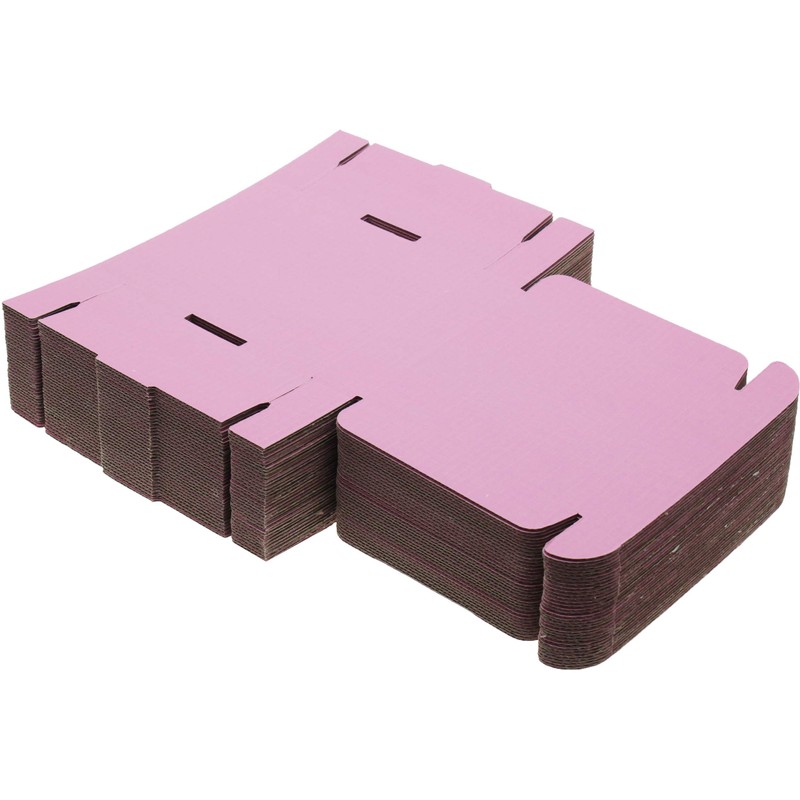 MEG4TEC Pack of 50 Satin Pink Mini C7 Pip Boxes