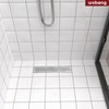 WEBANG 12 Inch Linear Shower Drain Rectangular Floor Drain with