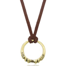 retsamradassaT Elden Game Ring Necklace - Elden Metal Ring Necklace