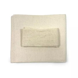 Regency Wraps 리젠시 랩 내추럴 페이스트리 천 롤링 핀 커버 세트 논스틱 도우 위한 100 면 바느질 가장자리가 있는 Regency Lab Natural Pastry Cloth Rolling Pin Cover Set for Non-Stick Dough with 100% Cotton Sewn Edges