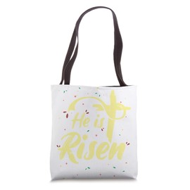 Easter - He Is Risen Tote Bag