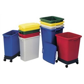 OTTO GRAF GmbH Waste/Recycling Bin 60L Yellow Ku. 778011