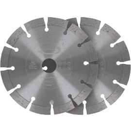 PRODIAMANT diamond saw blade concrete double pack 150 mm 6" x 22.2 mm diamond cutting disc wall cutter 2x PDX83.014 150mm