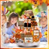 DoubleFill 21 Pcs Fall Tiered Tray Decoration Set Thanksgiving Table