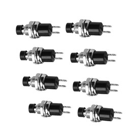 Push Button 7 mm, Push Button Small, Push Button Normally Closed, Switch Momentary P 10 Pieces S-110 Round Mini Lockless Momentary Auto Reset Push Button Switch
