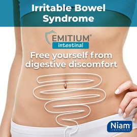 EMITIUM Probiotics & Prebiotics | IBS Relief, Diarrhea, Gas, Colon Health, Digestive Support | Artichoke & Vitamins | Irritable Bowel Intestinal