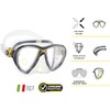 Cressi Big Eyes Evolution Mask & Alpha Ultra Dry Snorkel