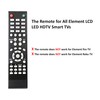 Universal Remote Control Replacement for Element TV - Not for