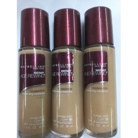 Maybelline 3 X Maybelline Instant Age Rewind Foundation CLASSIC IVORY (LIGHT-2) New,