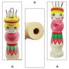 COHEALI Hand-Painted Pattern Wood Knitting Tool 2 Sets Russian Knitting