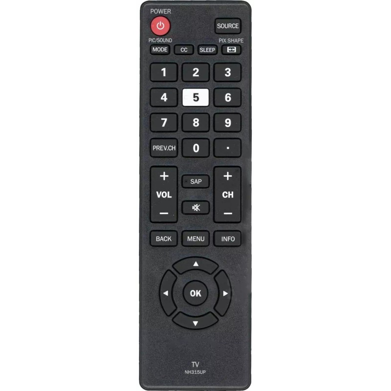 BESIA NH315UP Remote Control for Sanyo Smart TV FW50D36F FW55D25F