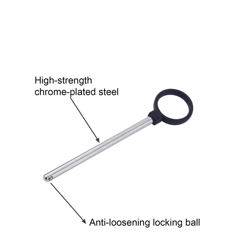 Ring Shaped Weight Stack Pin, 3/8 Inch Diameter Drop Set
