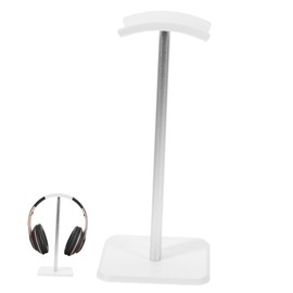 GRIRIW Desk Headphone Storage Holder Aluminum Alloy Headphone Stand Portable Display Holder for Headsets Skid Pads