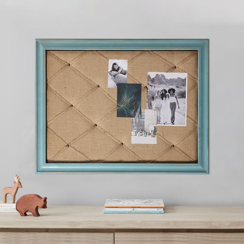SOFE Fabric Bulletin Board Memo Board 21"×27", Large Cork Boards