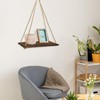 FuninCrea Floating Shelves, 35 * 14 * 1cm Hanging Floating