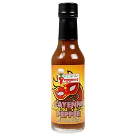 VOLCANIC PEPPERS Cajun Hot Sauce, 5 OZ