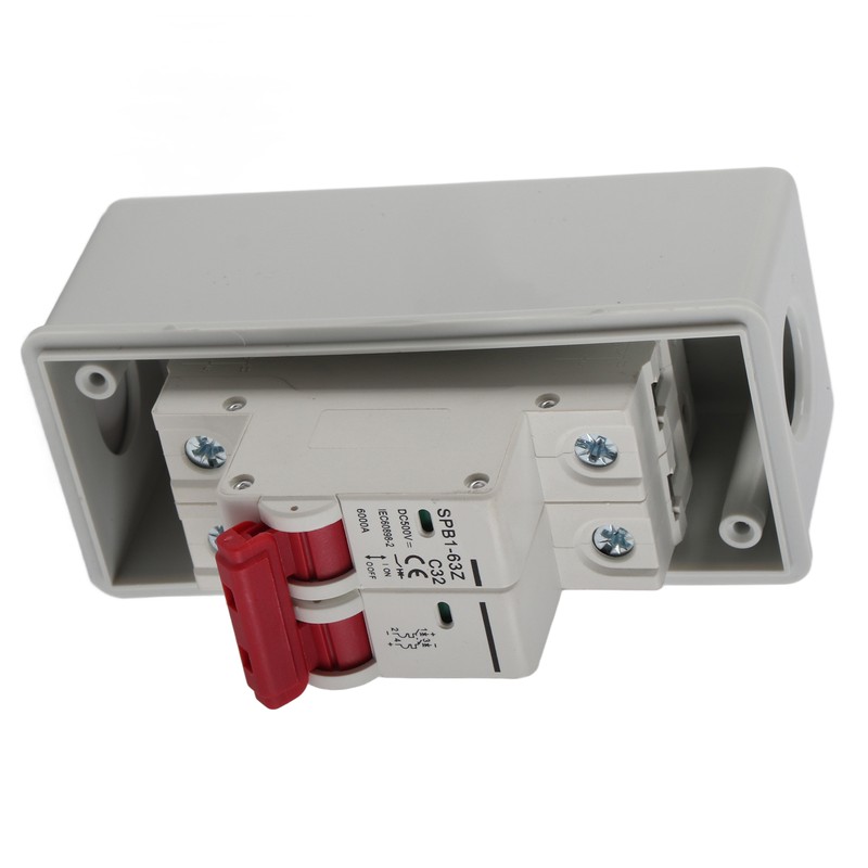 PV Solar Disconnect Switch Photovoltaic Circuit Isolator Miniature RV Breaker