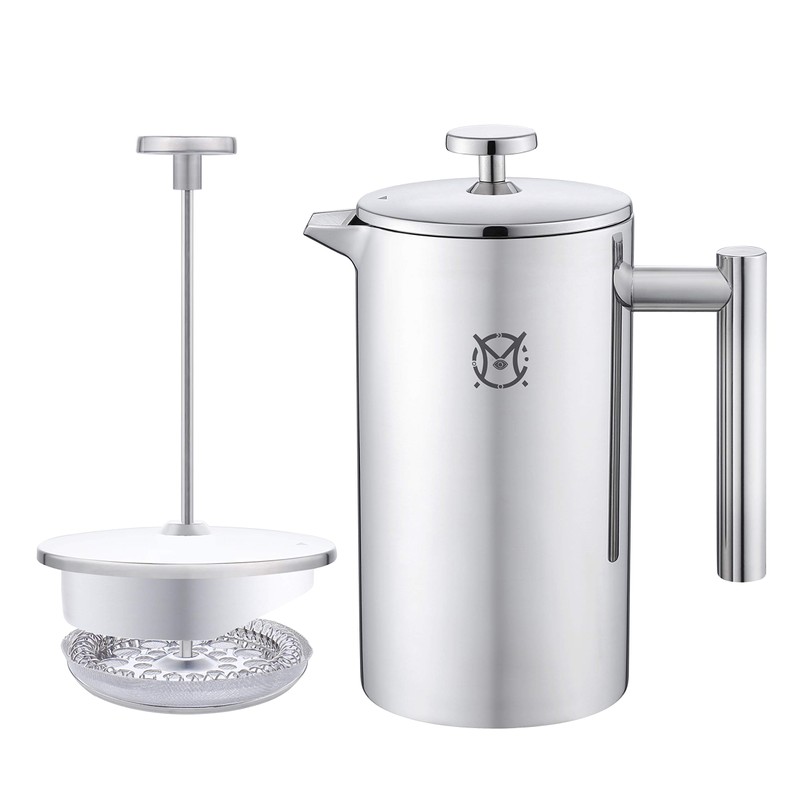 MAGICAFÉ French Press Coffee Maker – Single Serve 1 Cup