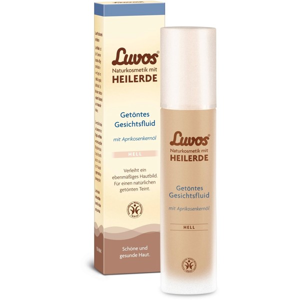 Luvos Tinted Facial Fluid, Light