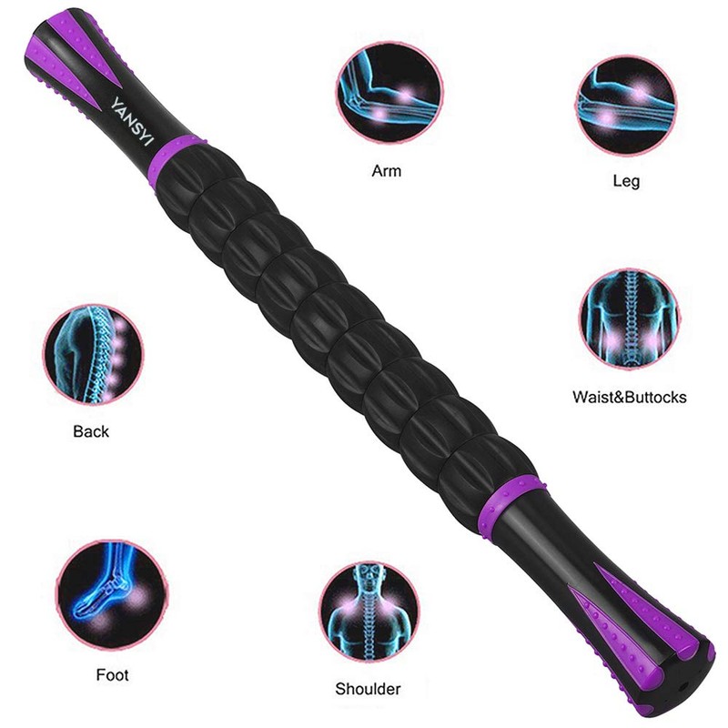 Yansyi Muscle Roller Stick for Athletes - Body Massage Roller