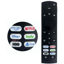 Replacement for Toshiba Smart TV Remote [No Voice Search]