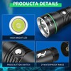 WINDFIRE Rechargeable Scuba Diving Flashlight, Super Bright LED Dive Light,